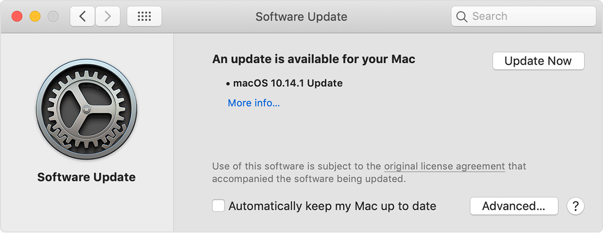 How to update my mac